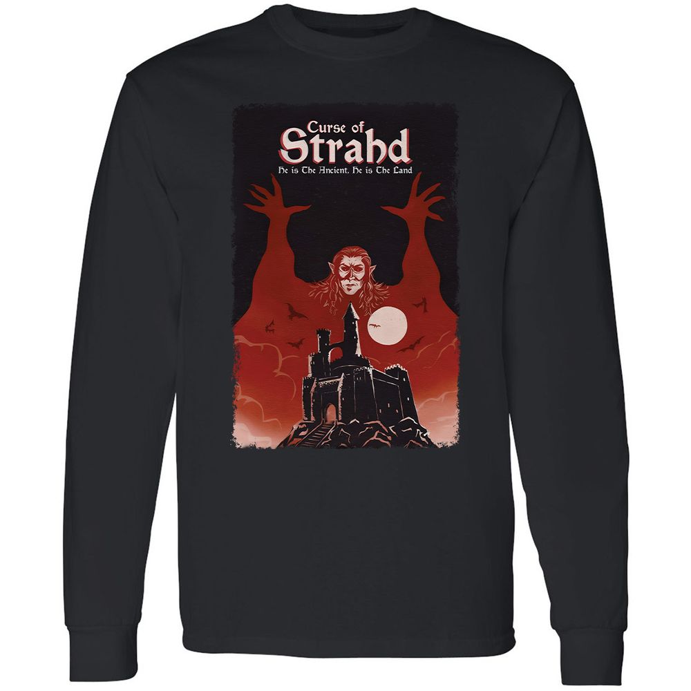 Long Sleeve T-Shirt - W7DGCF1E - Black - 1