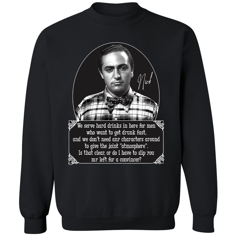 Classic Unisex Sweatshirt - TCSV68T2 - Black - 1