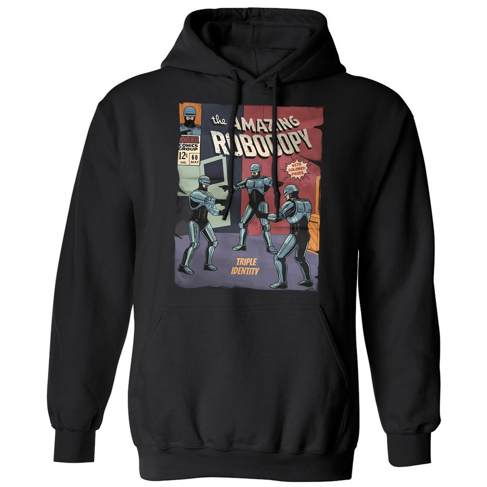 Classic Unisex Hoodie - QXF4KDHM - Black - 1