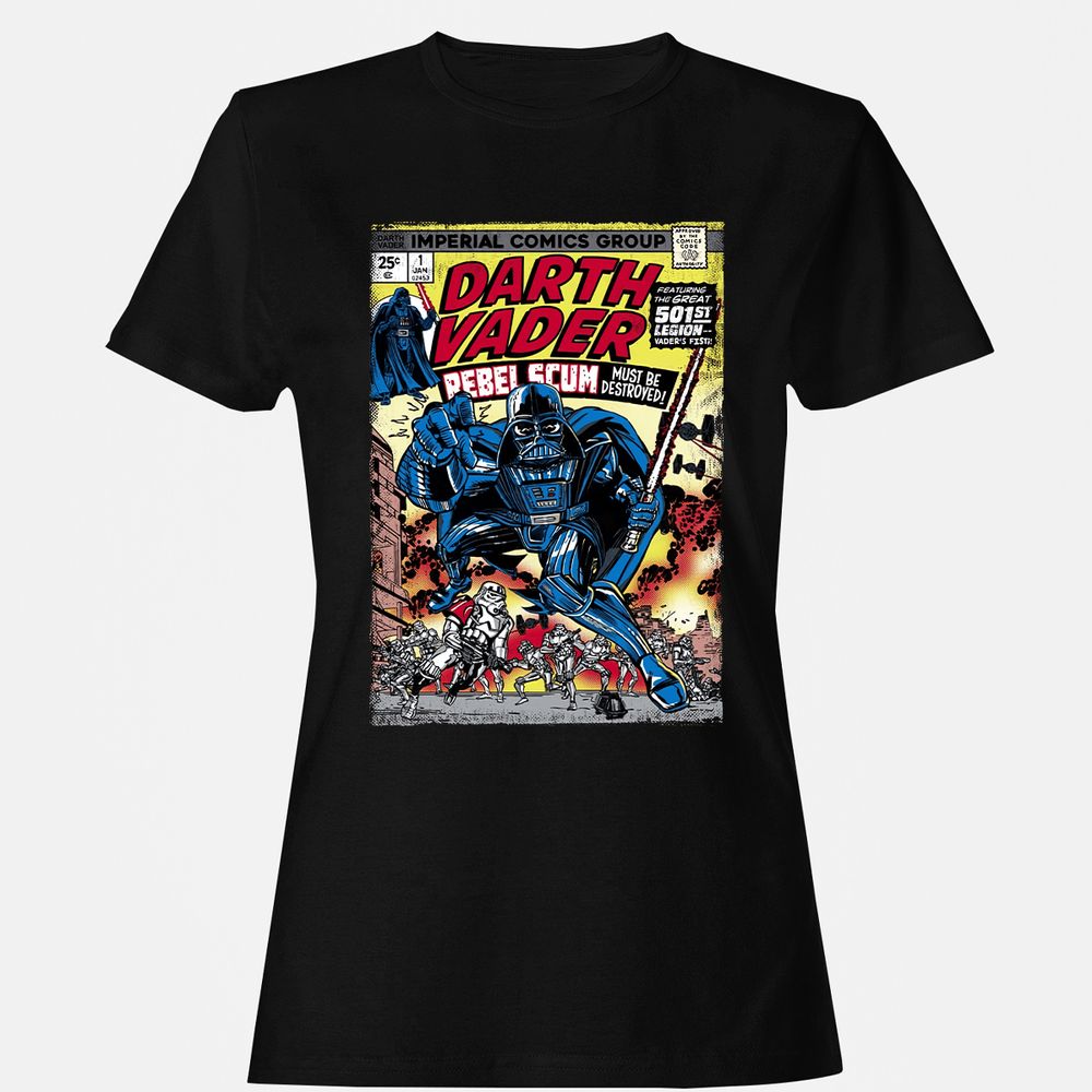 Women's T-Shirt - JX7NMADT - Black - 1