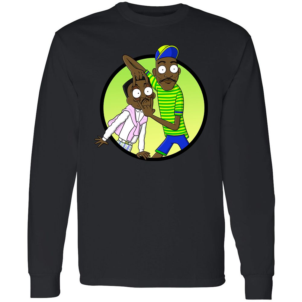 Long Sleeve T-Shirt - AG4RTZLU - Black - 1