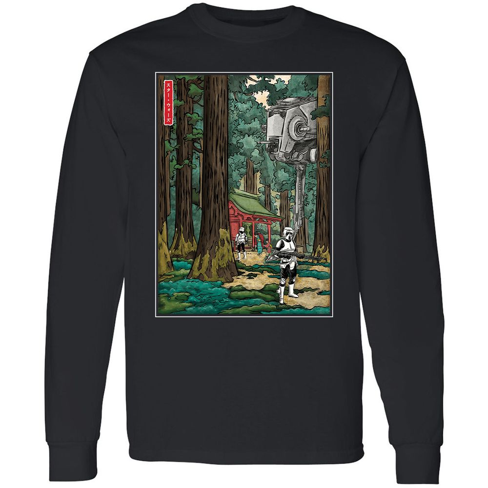 Long Sleeve T-Shirt - 9YPPYXTC - Black - 1