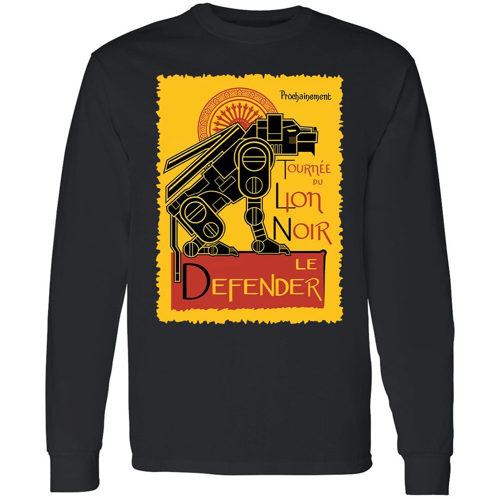 Long Sleeve T-Shirt - 6TZRL54P - Black - 1
