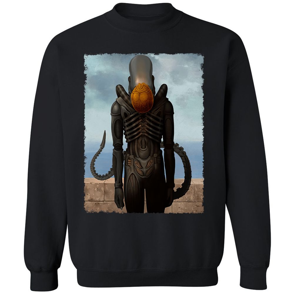 Classic Unisex Sweatshirt - DPK3251N - Black - 1