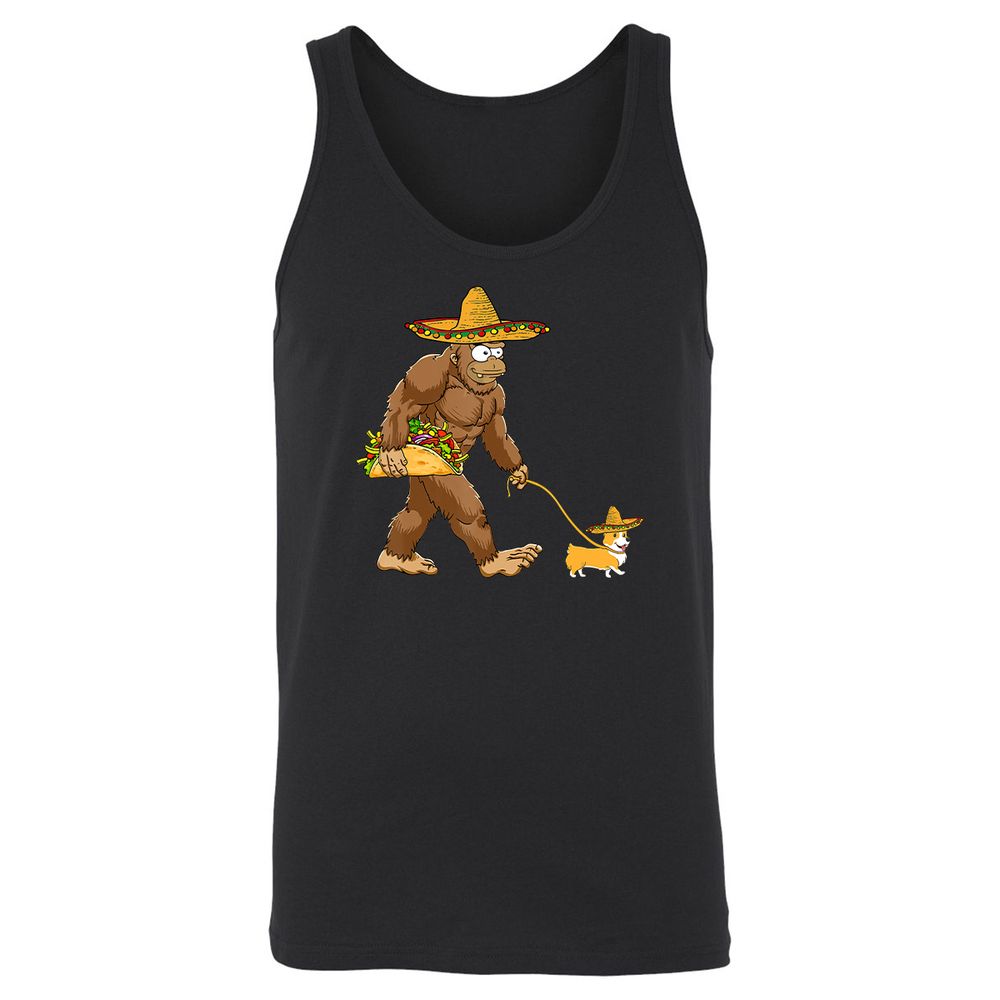 Unisex Jersey Tank - W4FNC719 - Black - 1