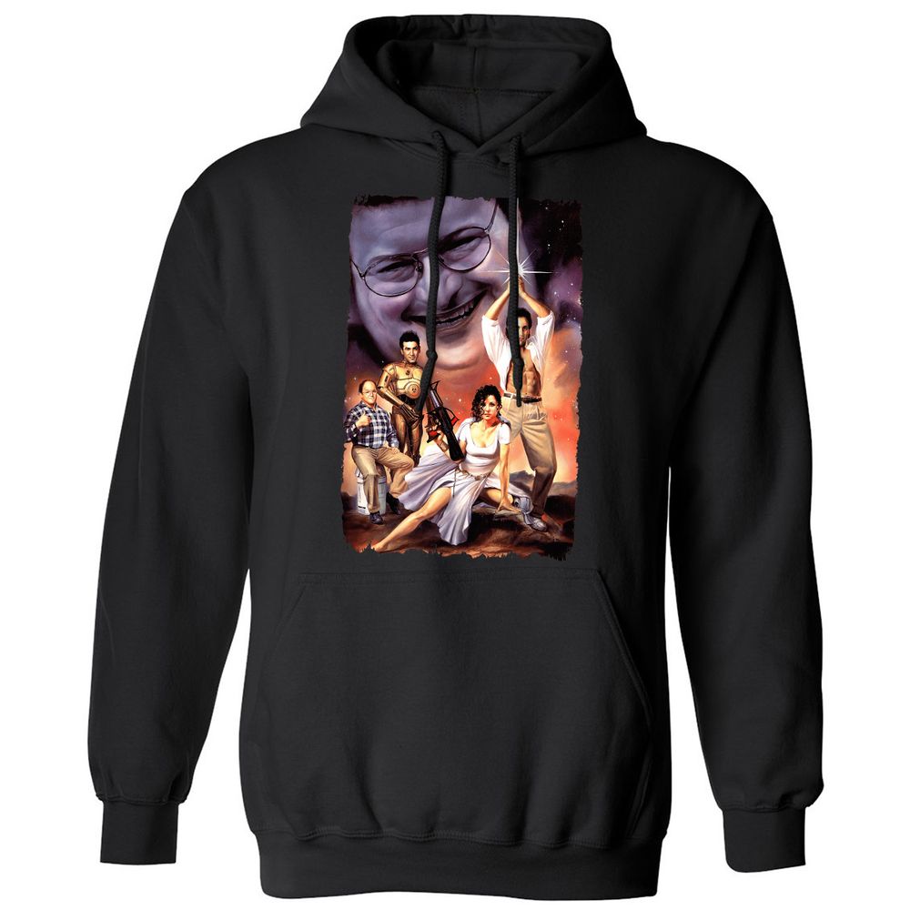 Classic Unisex Hoodie - X9QHDWXZ - Black - 1