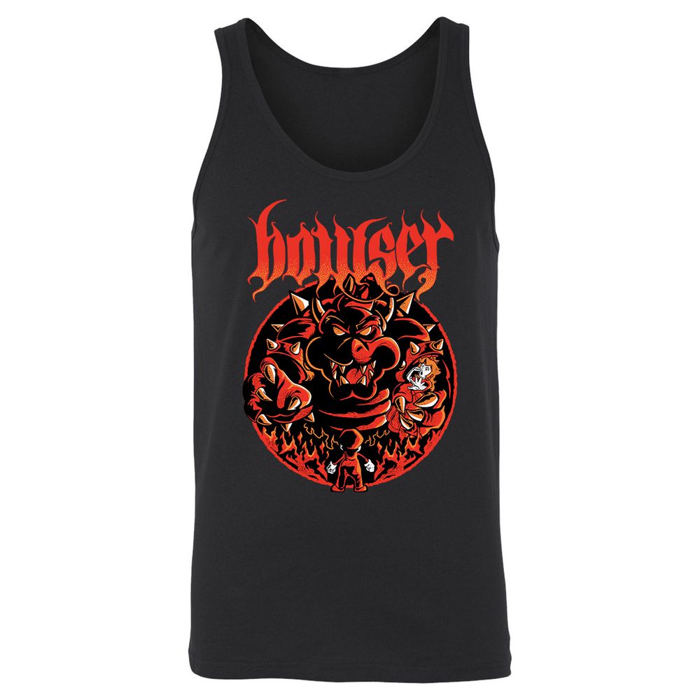 Unisex Jersey Tank - Y8ZN6EX2 - Black - 1