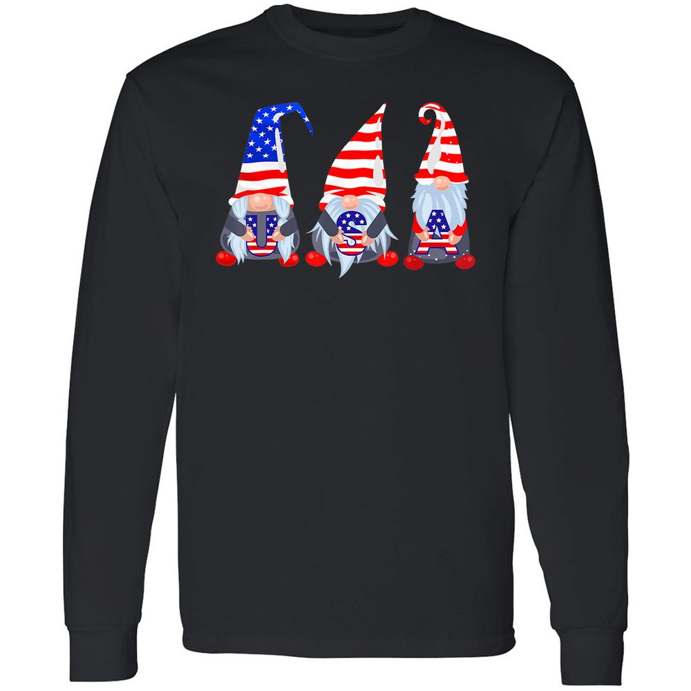 Long Sleeve T-Shirt - AETDZ14S - Black - 1