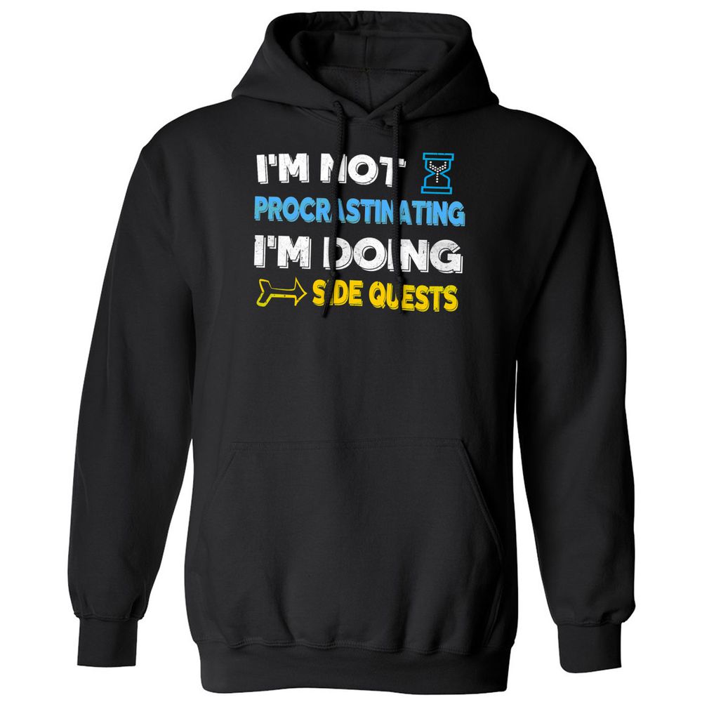 Classic Unisex Hoodie - CDP9GK4F - Black - 1