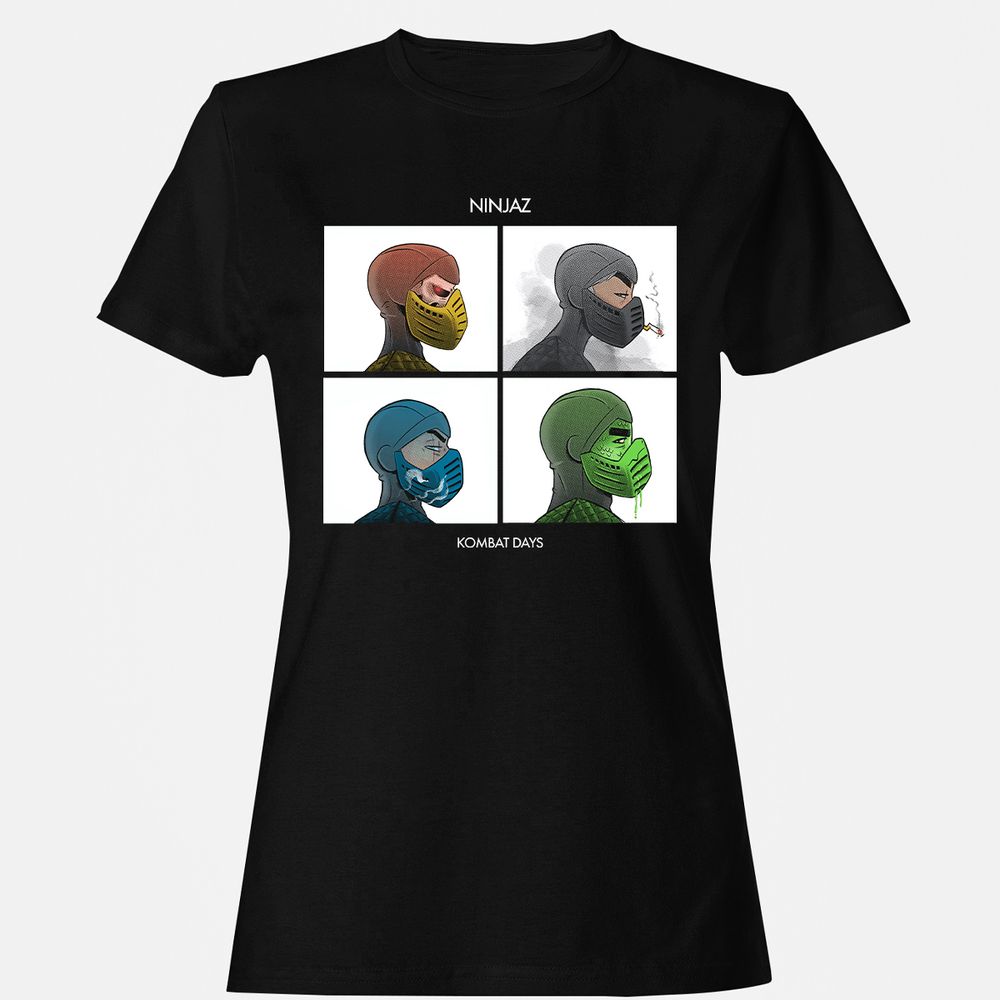 Women's T-Shirt - BRTHV69D - Black - 1