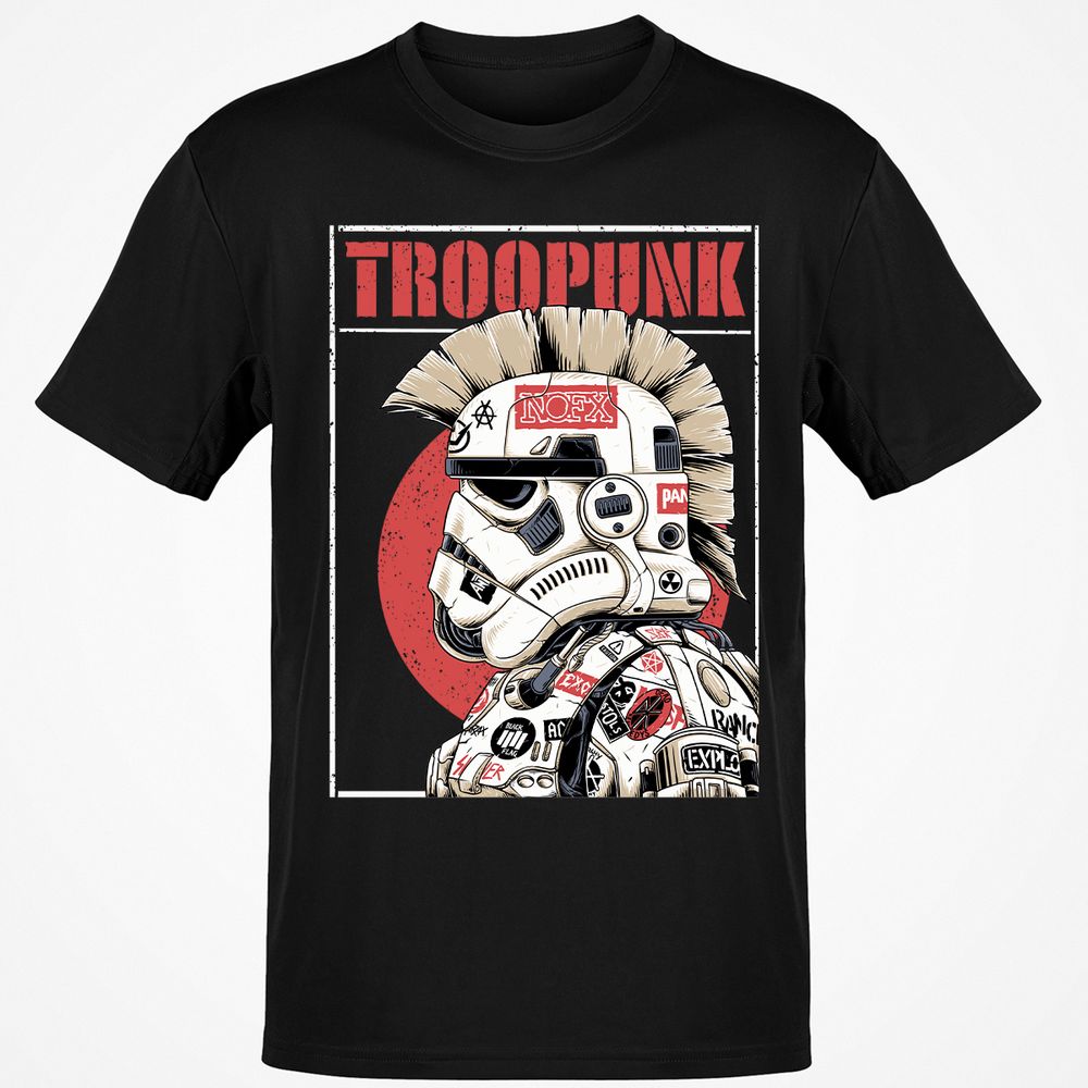 Classic Unisex T-Shirt - X9CVQZPA - Black - 1