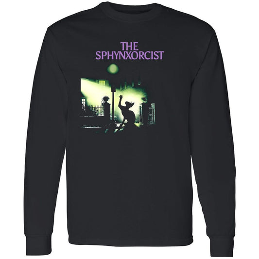 Long Sleeve T-Shirt - QC7KFZ8Y - Black - 1