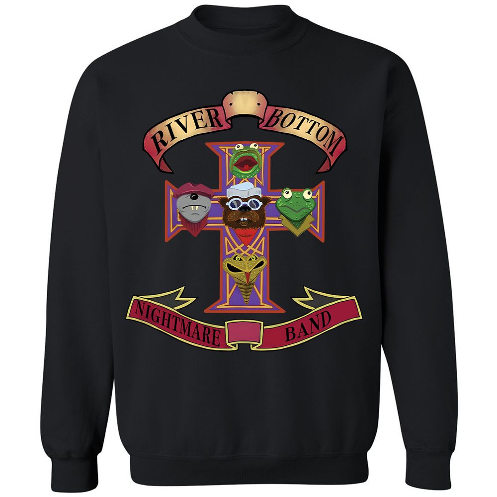 Classic Unisex Sweatshirt - JB6DJ6ZQ - Black - 1