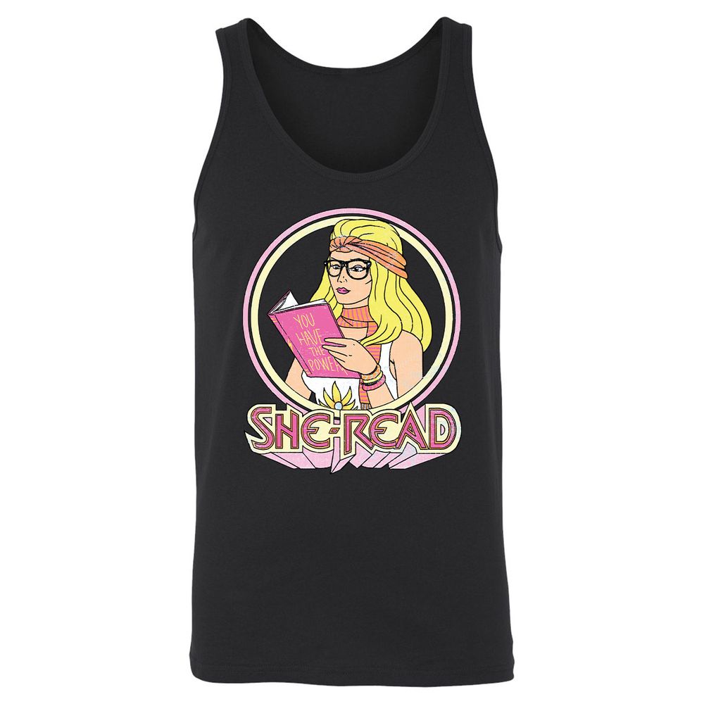 Unisex Jersey Tank - H4HVDUE5 - Black - 1