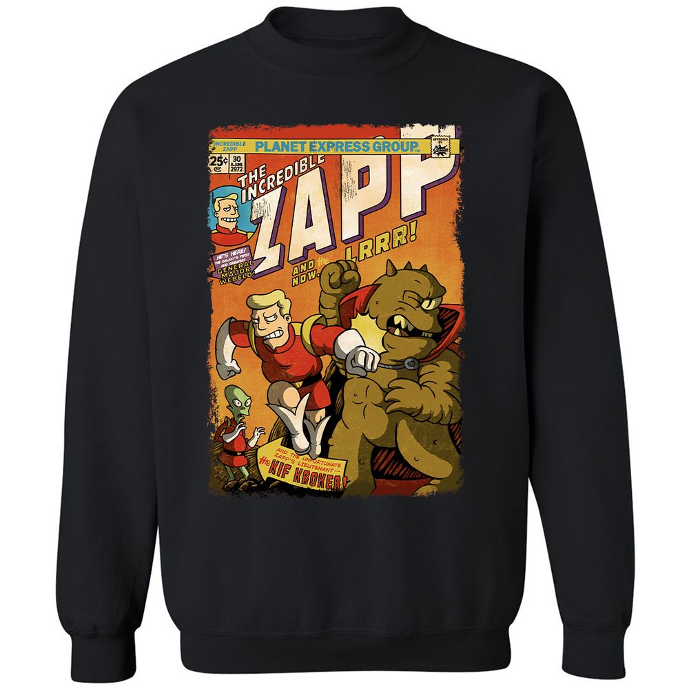 Classic Unisex Sweatshirt - UCPBWC31 - Black - 1