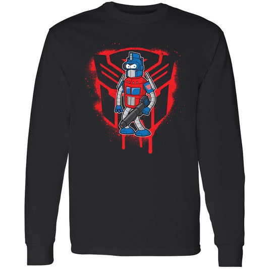 Long Sleeve T-Shirt - UPUS9794 - Black - 1