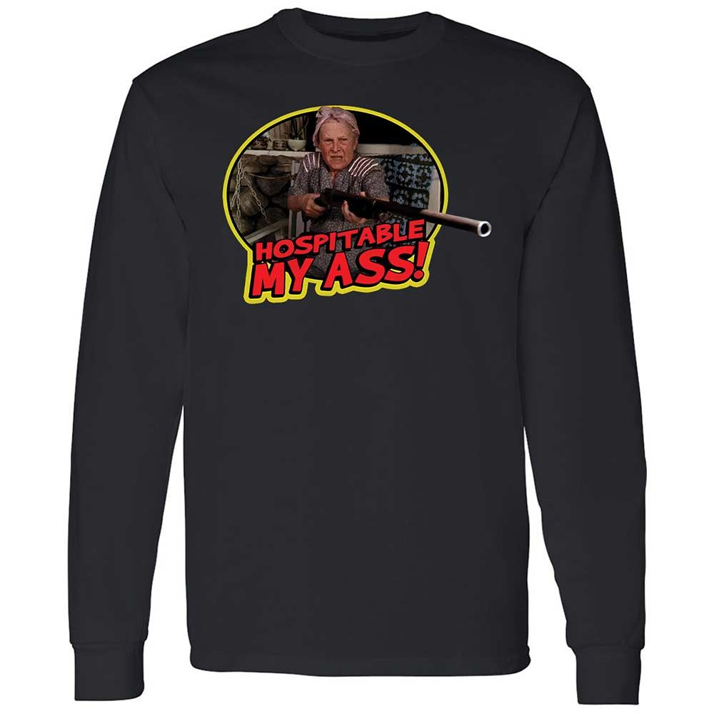 Long Sleeve T-Shirt - R5AR8E4U - Black - 1