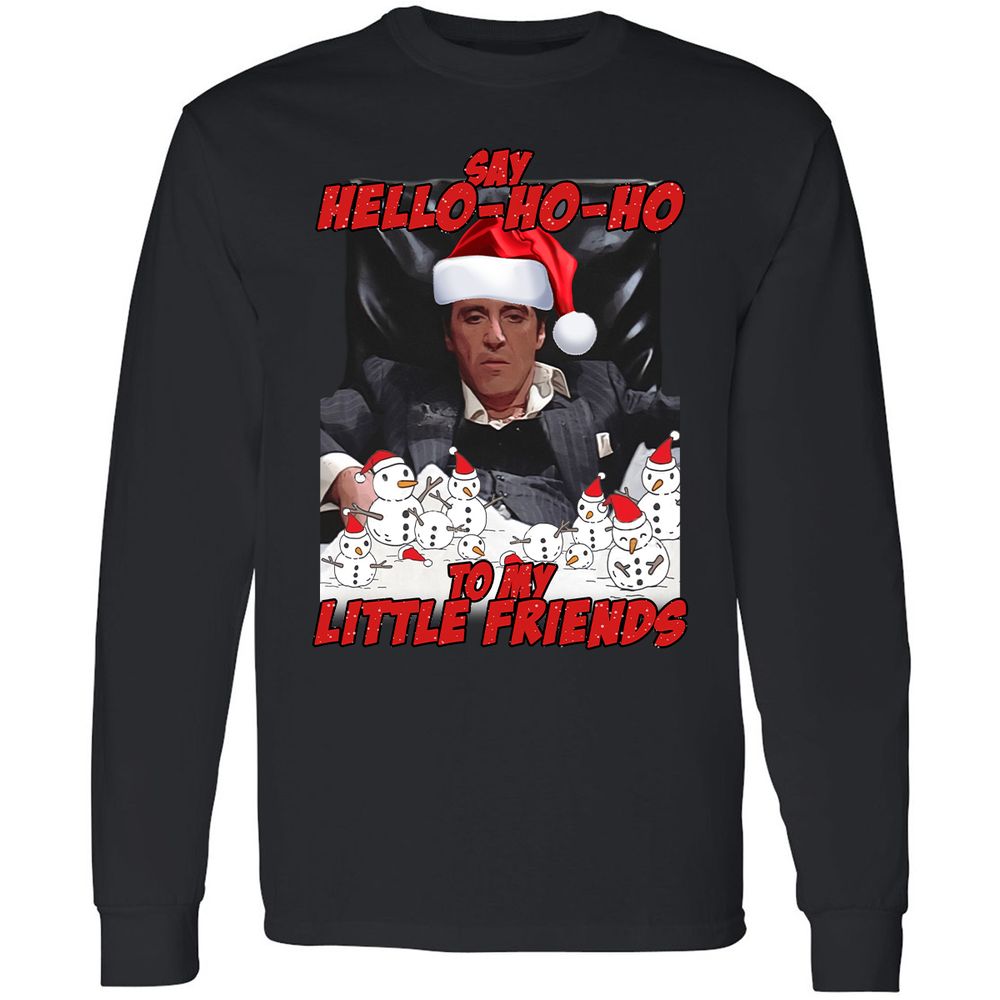 Long Sleeve T-Shirt - 37HTM6BW - Black - 1