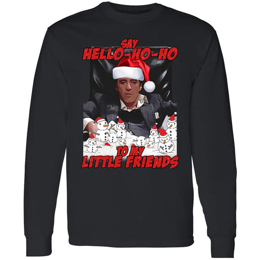 Long Sleeve T-Shirt - 37HTM6BW - Black - 1