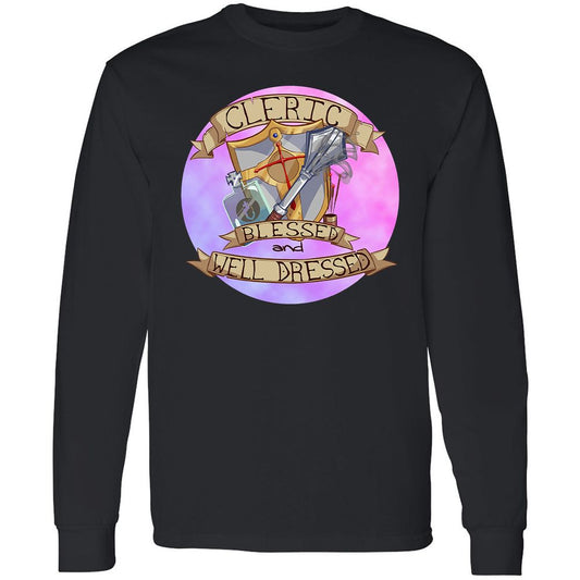 Long Sleeve T-Shirt - JQBLKR2E - Black - 1