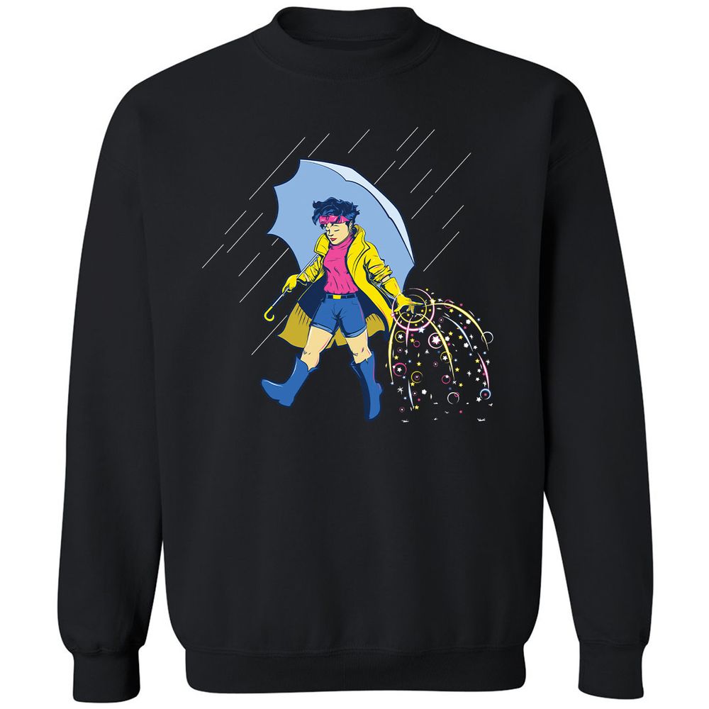 Classic Unisex Sweatshirt - V3K4L7XR - Black - 1