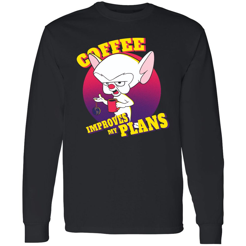 Long Sleeve T-Shirt - BYCJED33 - Black - 1