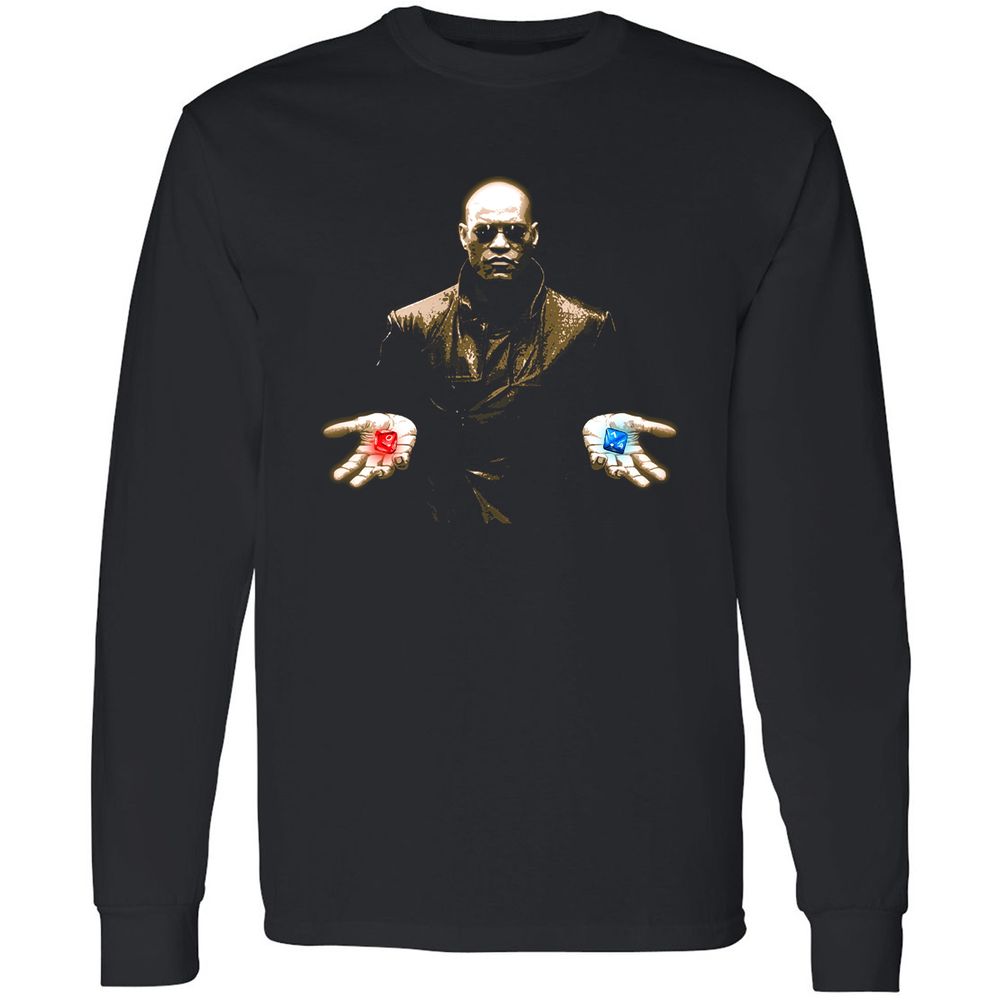 Long Sleeve T-Shirt - 81RBJL3U - Black - 1