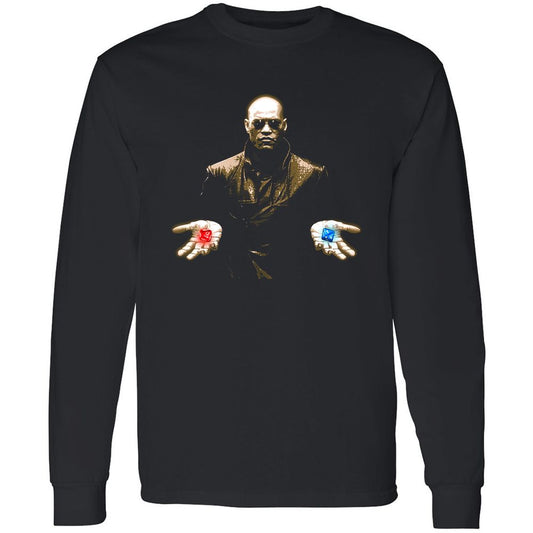 Long Sleeve T-Shirt - 81RBJL3U - Black - 1