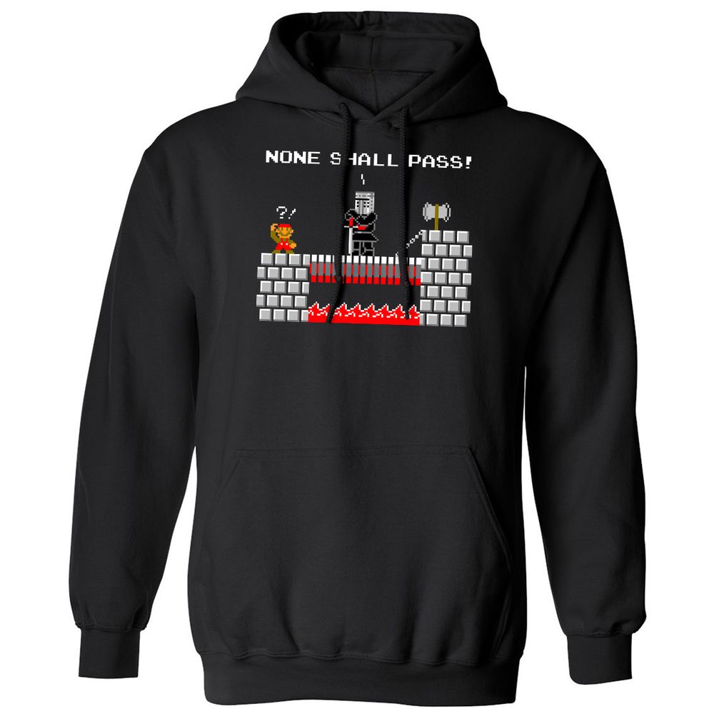 Classic Unisex Hoodie - WND9KNMX - Black - 1