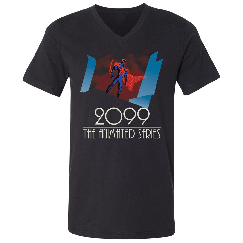 Unisex V-Neck T-Shirt - 3GB3EGX8 - Black - 1