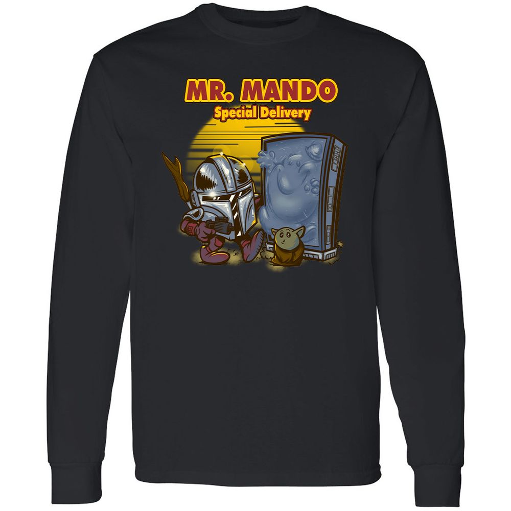 Long Sleeve T-Shirt - ZZYXTF61 - Black - 1