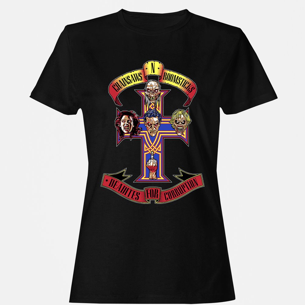 Women's T-Shirt - ANFNEJMH - Black - 1