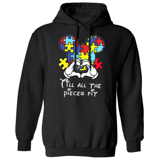 Classic Unisex Hoodie - FJADPSQJ - Black - 1