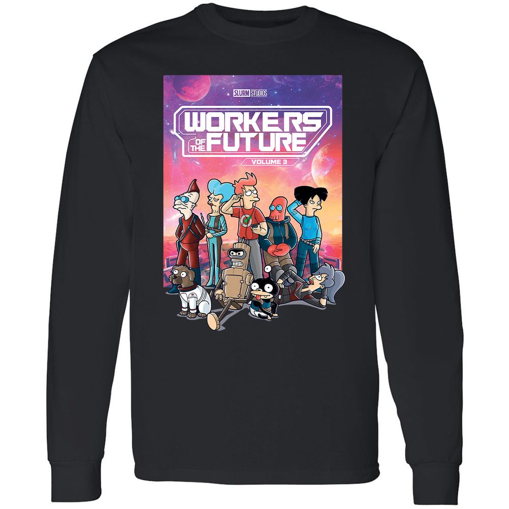 Long Sleeve T-Shirt - BTJD77U7 - Black - 1