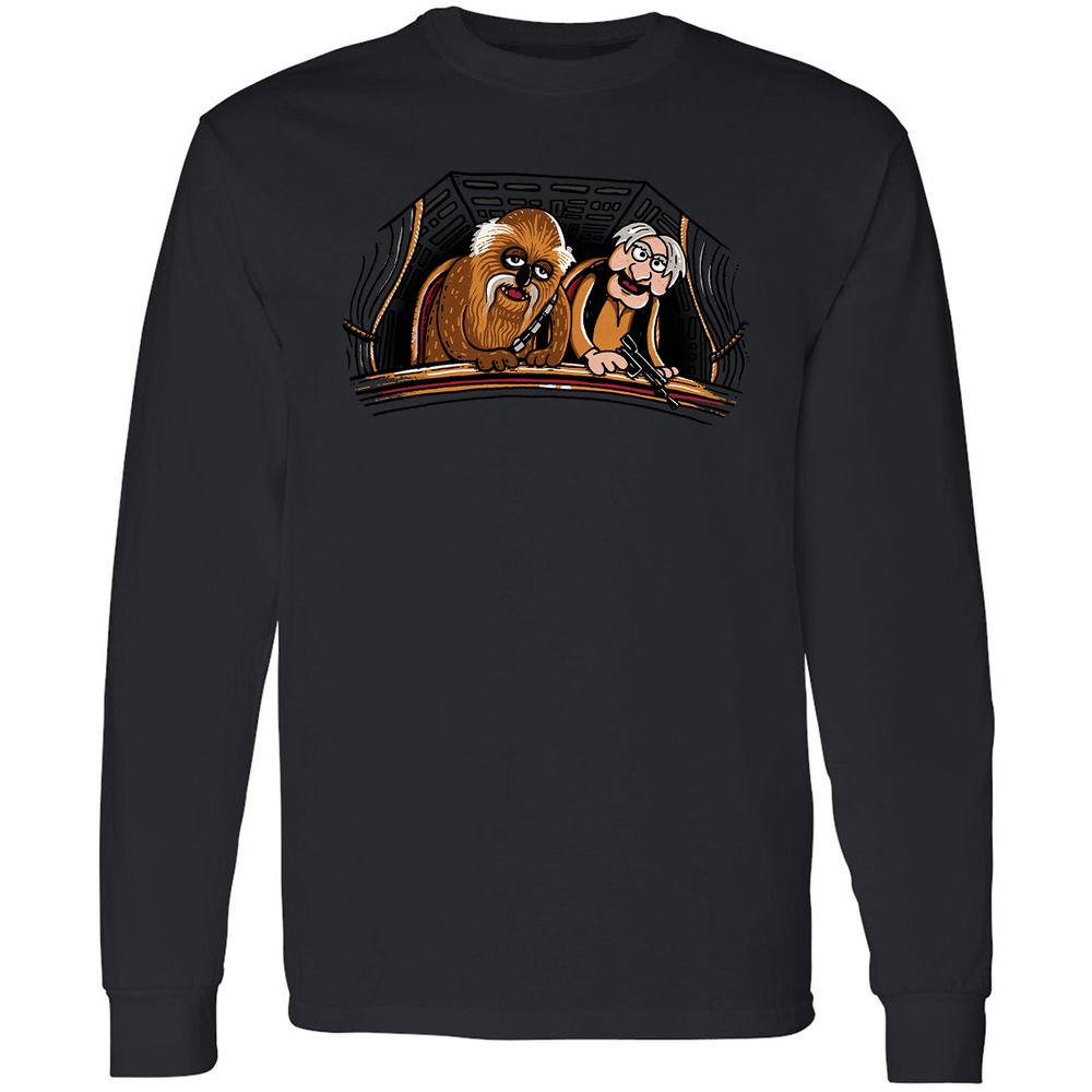 Long Sleeve T-Shirt - D27ZUQ1G - Black - 1