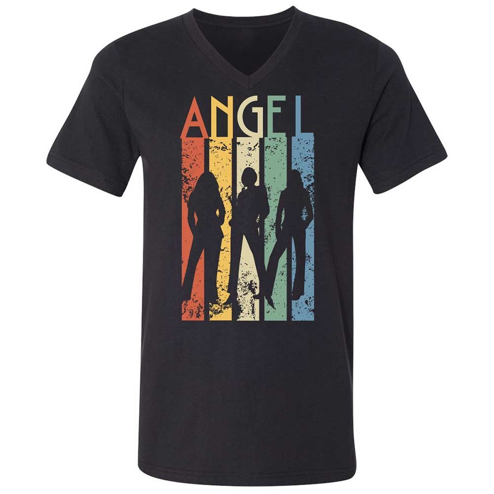 Unisex V-Neck T-Shirt - 33B4YM4W - Black - 1