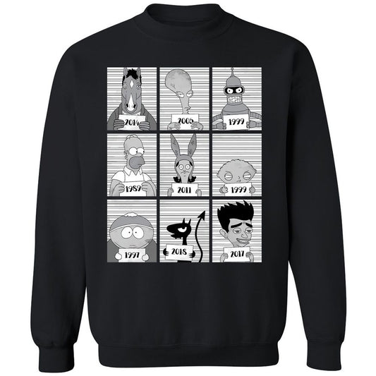 Classic Unisex Sweatshirt - 28HNJVZS - Black - 1