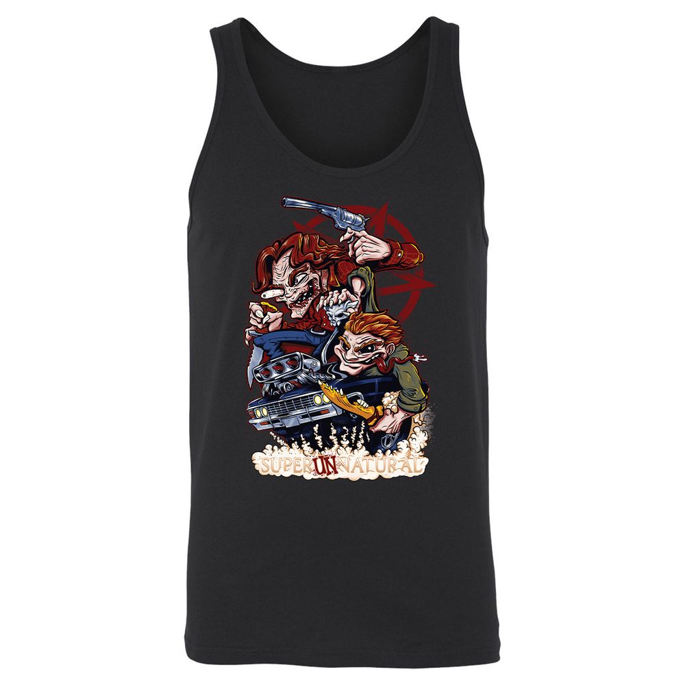 Unisex Jersey Tank - YNQJDCC6 - Black - 1