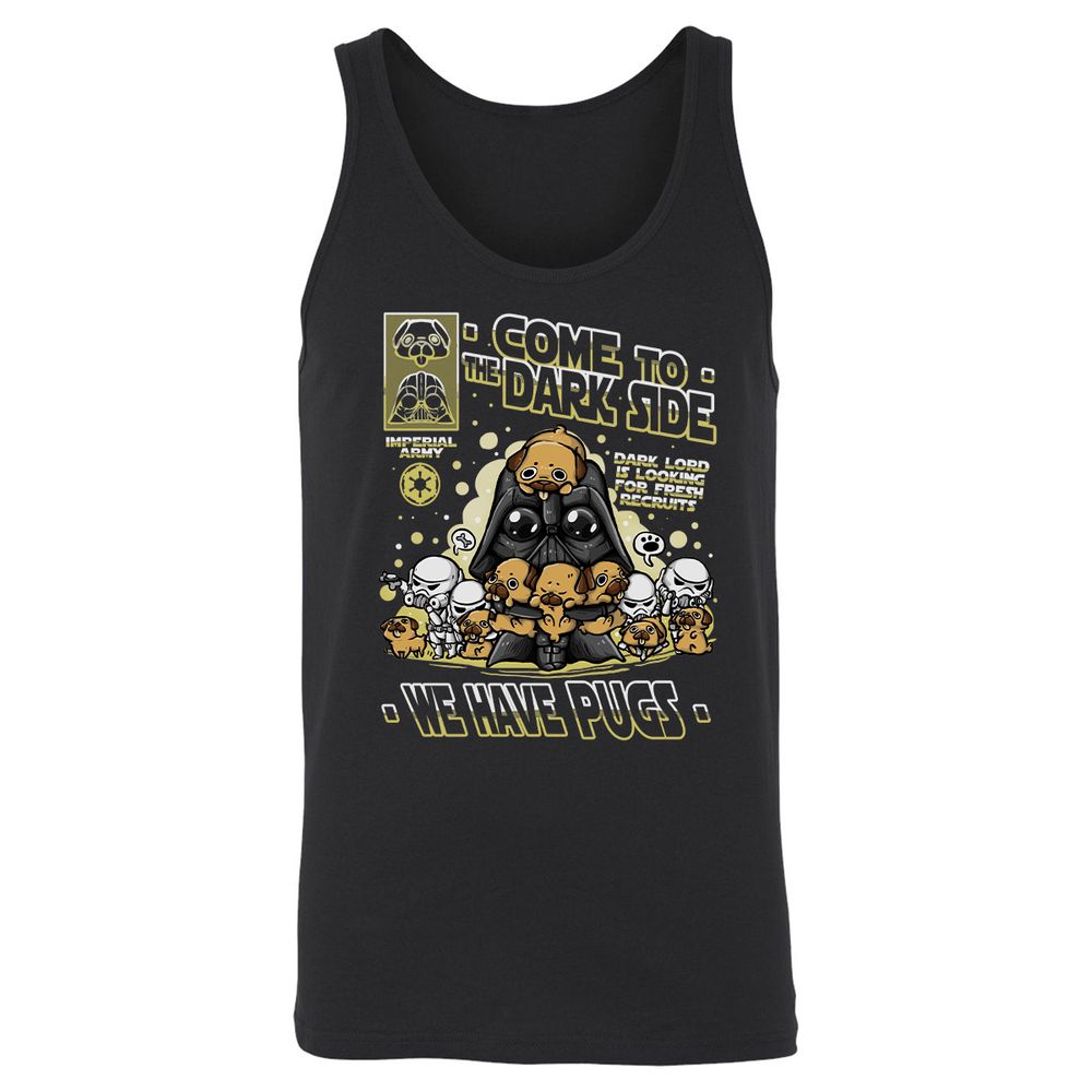 Unisex Jersey Tank - 4VPDDP8Y - Black - 1