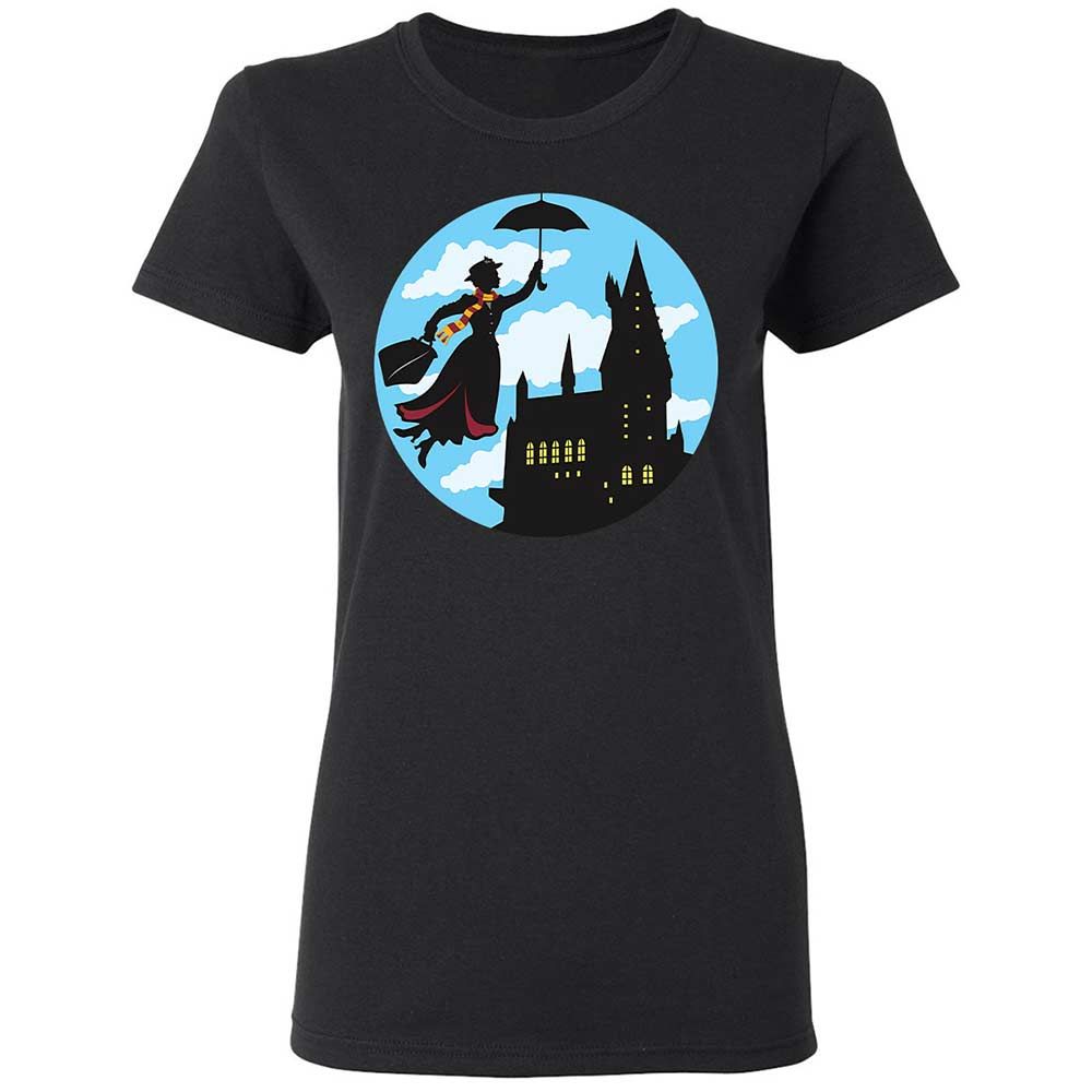Women's T-Shirt - Y5ZVPCZF - Black - 1