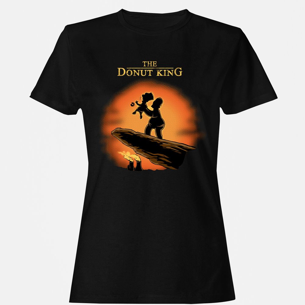 Women's T-Shirt - 62XE2T9U - Black - 1