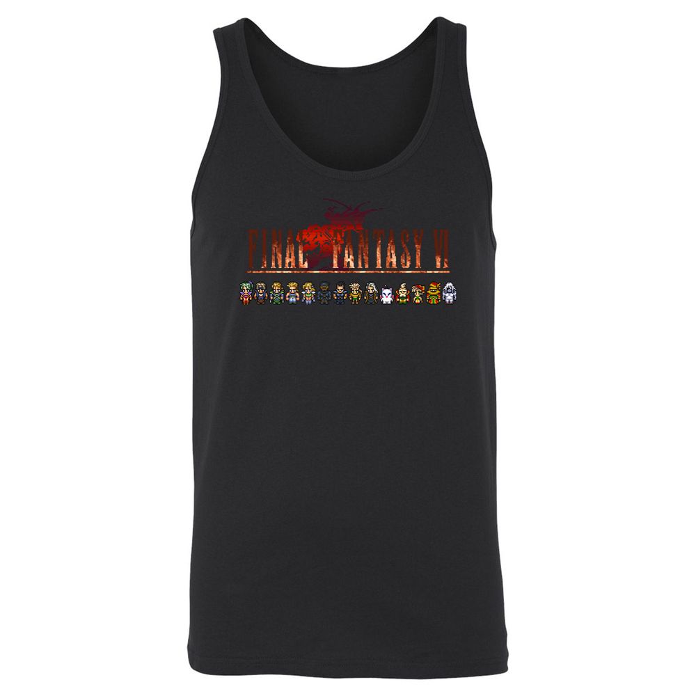 Unisex Jersey Tank - PHMQXJVC - Black - 1