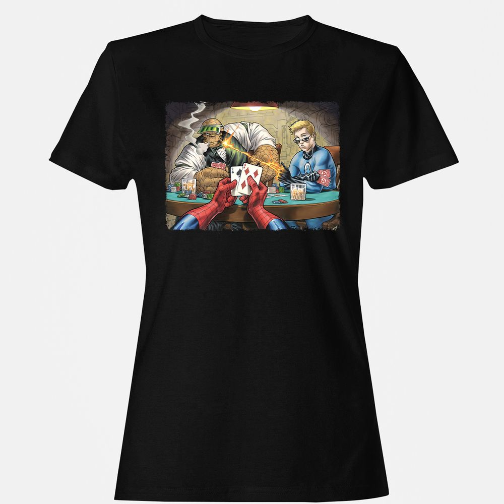 Women's T-Shirt - 8BZF2ZR9 - Black - 1