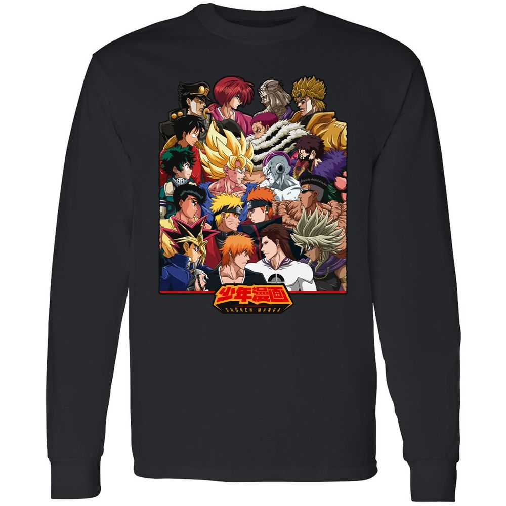 Long Sleeve T-Shirt - KUD3Y13E - Black - 1