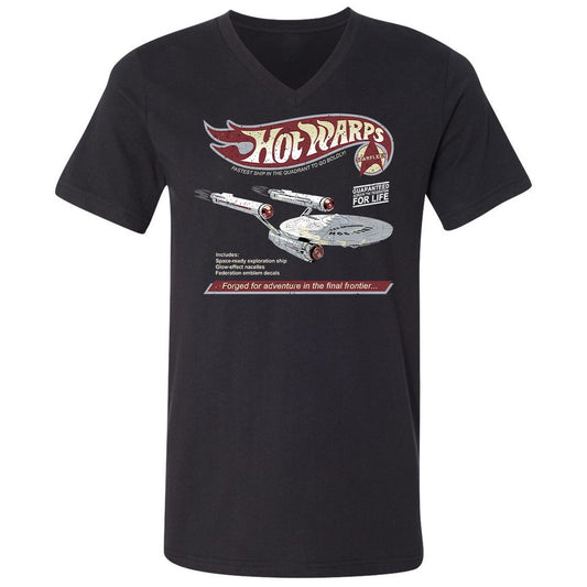 Unisex V-Neck T-Shirt - US63RYY9 - Black - 1