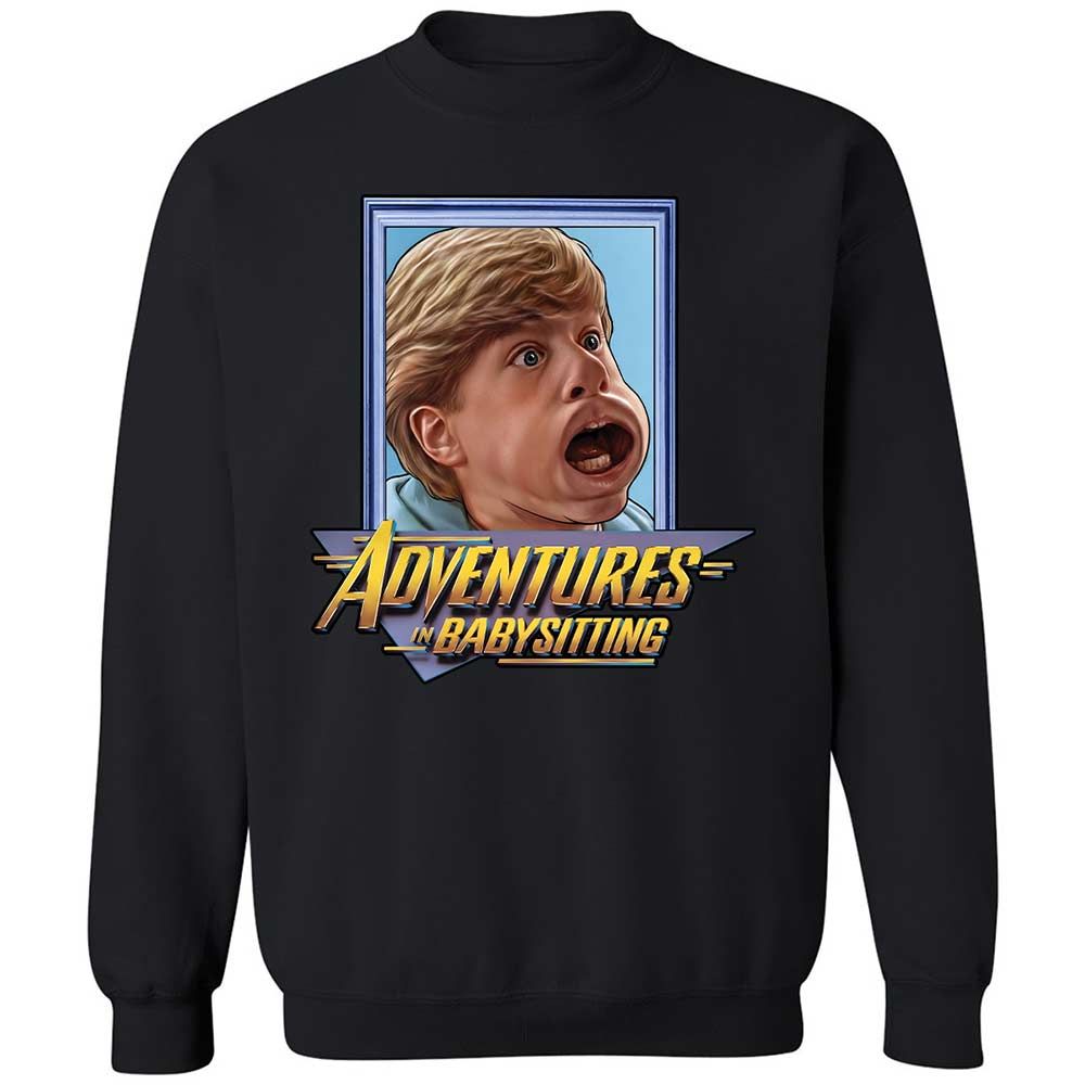 Classic Unisex Sweatshirt - ZNWTMVDJ - Black - 1