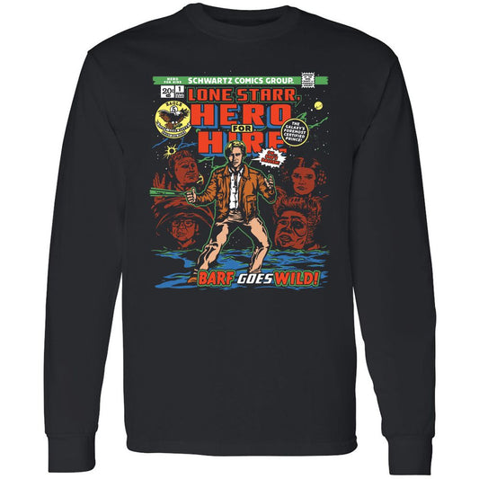 Long Sleeve T-Shirt - KJBFR13F - Black - 1