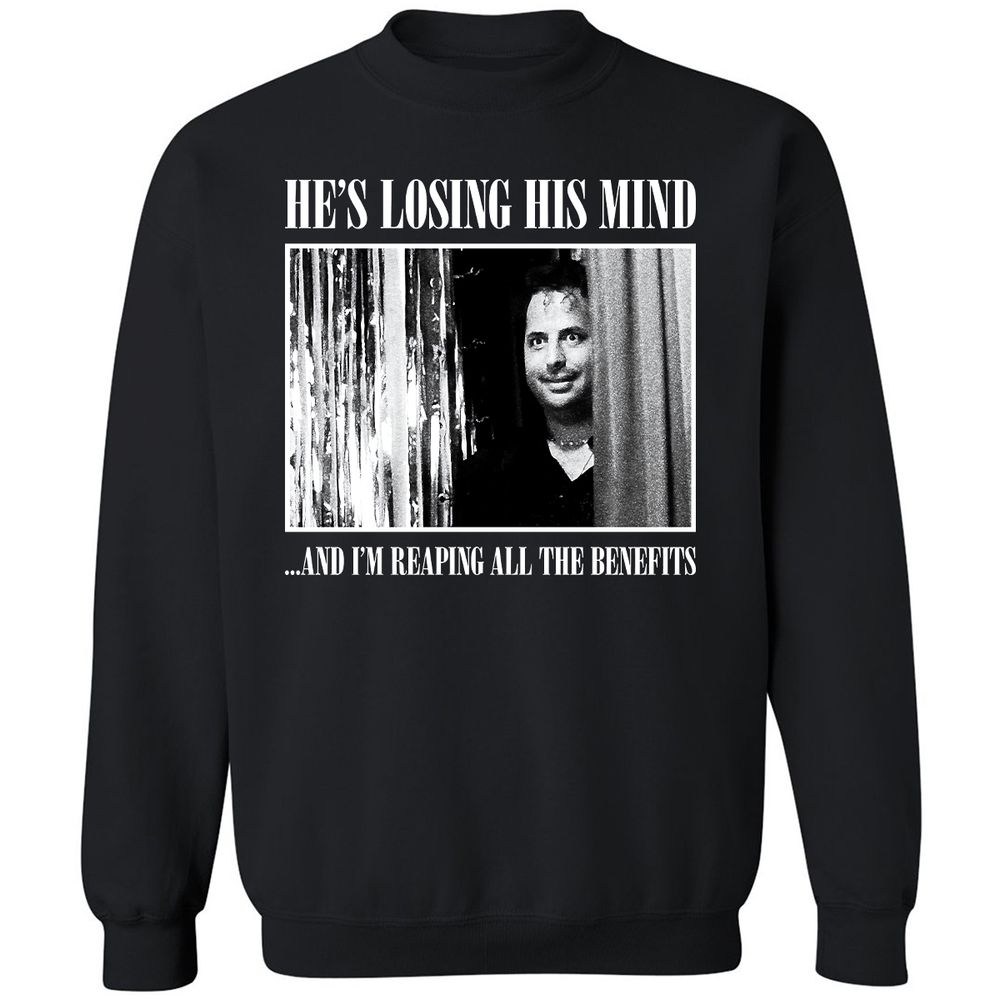 Classic Unisex Sweatshirt - WNZYHAUX - Black - 1