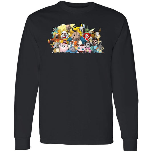 Long Sleeve T-Shirt - K49WMK76 - Black - 1