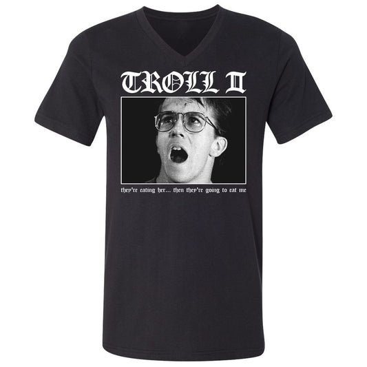 Unisex V-Neck T-Shirt - 8HPMTRBH - Black - 1